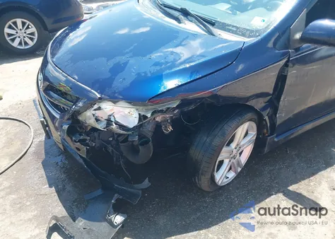 2013 Toyota Corolla S z USA, uszkodzony, nr VIN 2T1BU4EE9DC041439